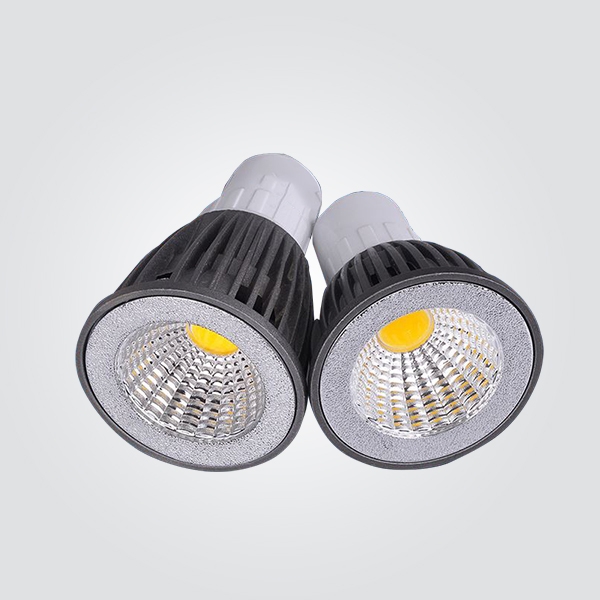 Bombilla LED Dicroica COB, GU10, 3W, CW 6000K, 100-260Vac, IP20, 45 Grados
