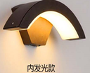 Lámpara LED de Pared (Aplique), DGW-1826, 18W, CW 6000K, 85-265Vac, IP65, Negro, 180 Grados, Dimensiones: 160x160x130mm, Material: Aluminio