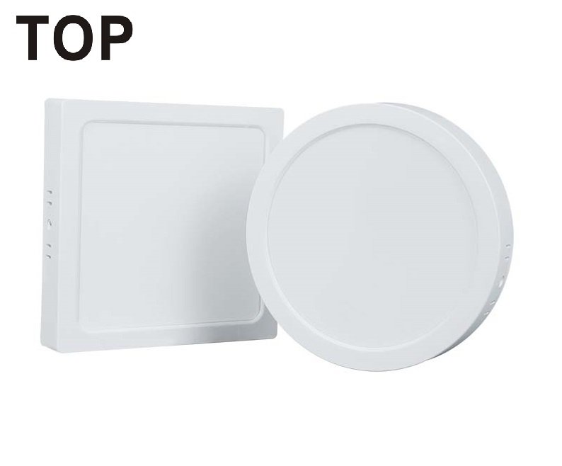 Panel LED Circular, p/Superficie con Driver Integrado, 12W, 6.6
