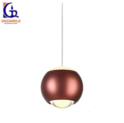 [DGPR-1028061] Lámpara LED Decorativa Colgante, DG61240P, 7W, NW 4000K, 85-265Vac, Dimensiones: Φ94x1500mm, IP20, Rojo Vino